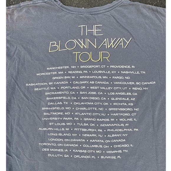 Carrie Underwood Blown Away Tour T-Shirt‎ Women's XL Country Music - Picture 7 of 8